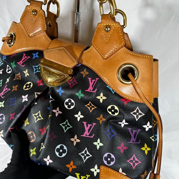 Louis Vuitton multi Ursula tote bag noir black - Picture 4 of 10